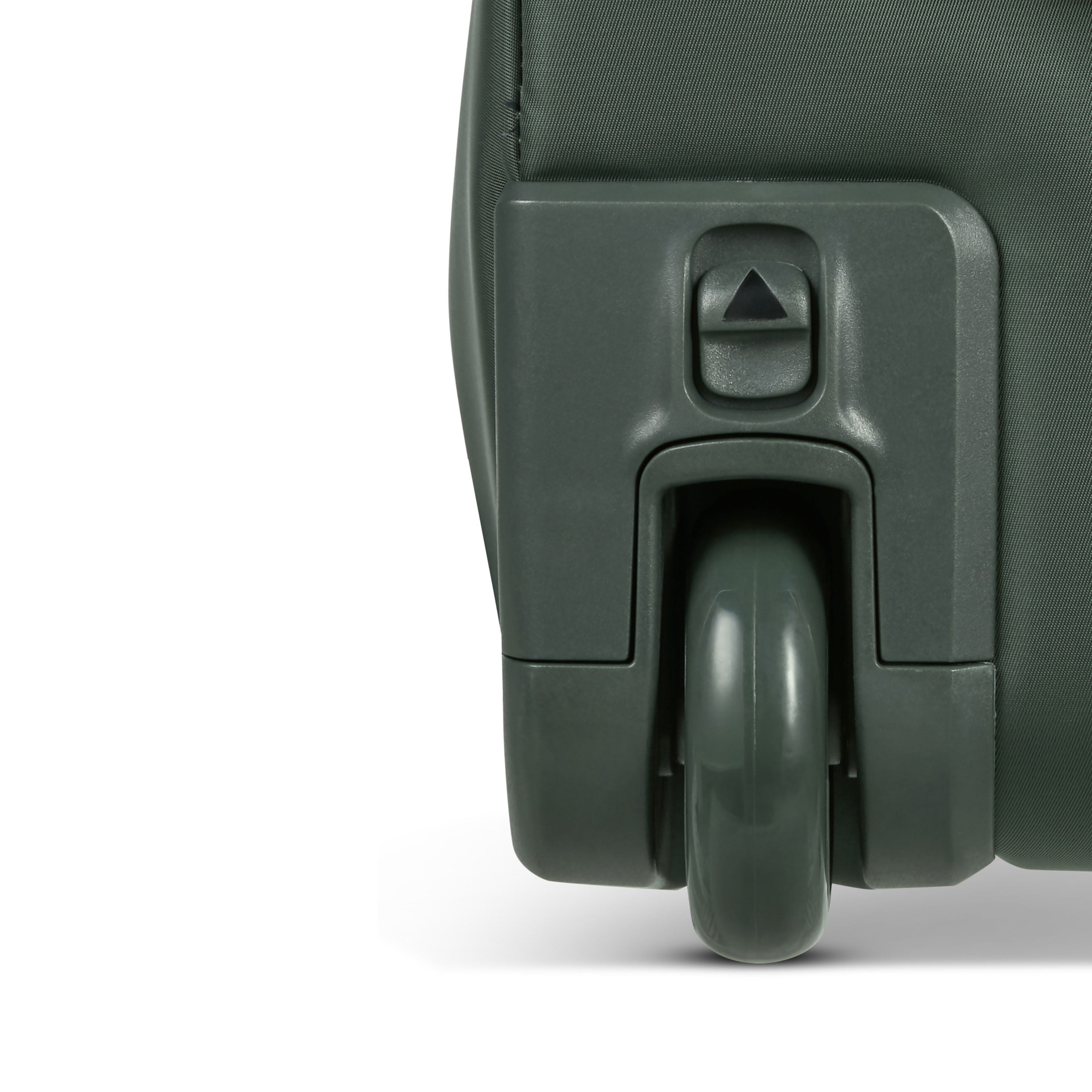 Lipault Foldable Plume Wheeled Duffel, Khaki Green, Upright Wheels image number 6